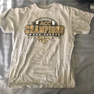 Wake Forest 2006 ACC Football Championship t-shirt